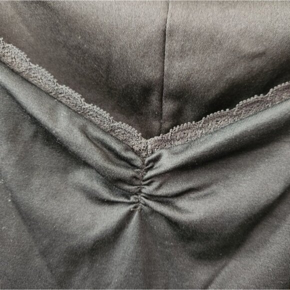 Vintage Betsy Johnson New‎ York 90s Y2K 3/4 Sleeve Swing Dress Black Size Small - Picture 4 of 9